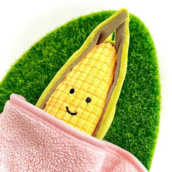 Jellycat “Vivacious Sweetcorn” Plush Soft Stuffed Toy (NWT) - Picture 2 of 7